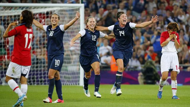 US win women's football gold number three at Olympics