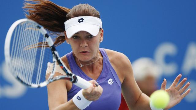 Radwanska through, Ivanovic routed in Montreal