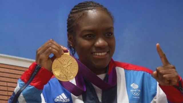 Adams wins first gold - Boxing - Olympic Games Adams wins first gold - Boxing - Olympic Games