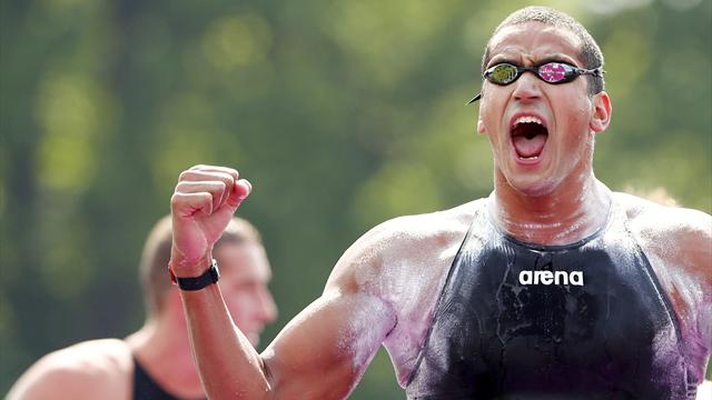 Mellouli wins open water gold, Fogg fifth