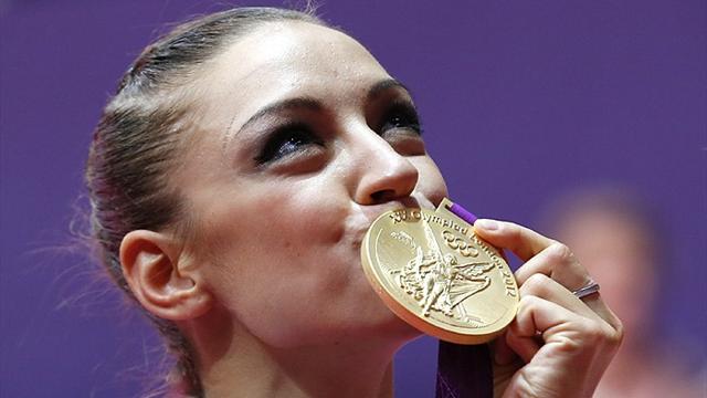 Kanaeva wins rhythmic gymnastics Olympic gold