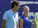 Federer, Clijsters hopes
