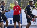 England a striker light