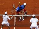 Czechs win doubles 