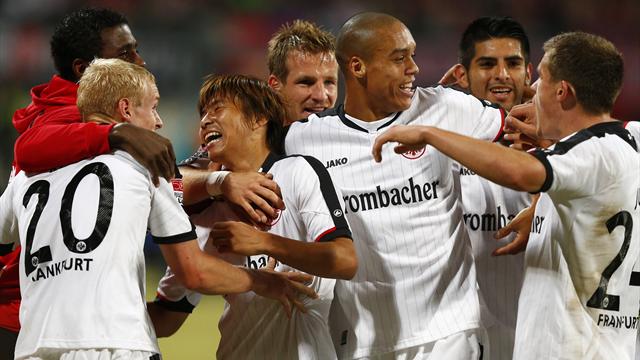Frankfurt go top with win at Nuremberg