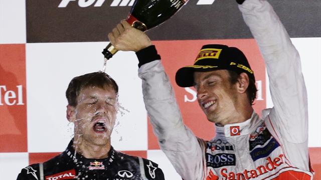 Vettel wins Singapore GP as Hamilton retires