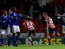 Johnstone Paint holders Chesterfield  knocked out