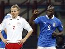 Balotelli the hero as Italy beat Denmark