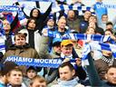 Dynamo Moscow players shot with paintball guns