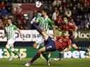 Osasuna and Betis share spoils