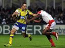 Clermont beat Biarritz to join Toulon at top