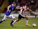 Blades edge Portsmouth to go level at top