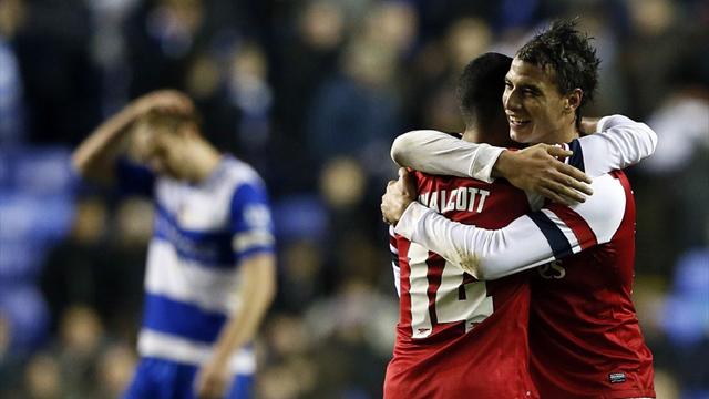 Arsenal win 12-goal extra-time classic at Reading - Football - League Cup