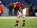 Roma fall to defeat in soggy Parma