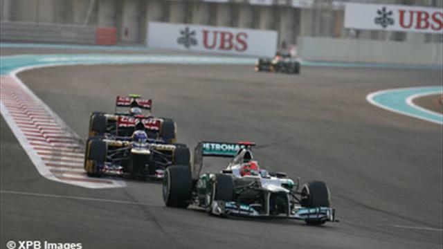 Schumacher : “De nouveau victime de malchance”