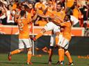 Moffat screamer as Dynamo down Sporting
