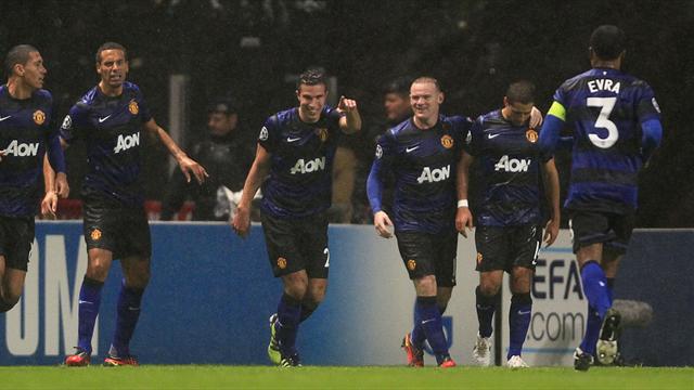 Manchester United win group after victory at Braga