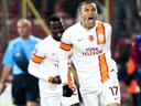 Burak hat-trick inspires Galatasaray victory