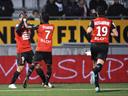 Rennes down Nancy to move into fifth