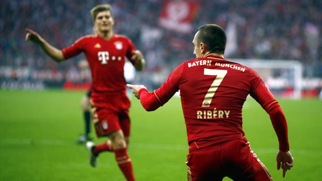 Ribéry guide le Bayern