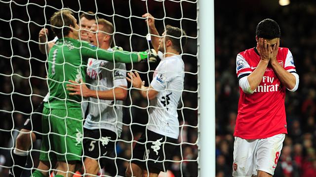 Arsenal's woes continue with dramatic Fulham draw