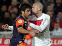 Ten-man PSG draw at Montpellier to stay top