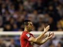 Espanyol concede late in draw at home to 10-man Sevilla