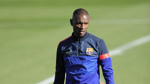 Abidal a repris l'entraînement
