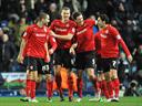 Cardiff sink Leicester, Posh win nine-goal thriller