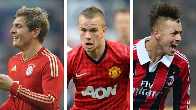 El Shaarawy, Kroos, Cleverley : nos chouchous devenus grands
