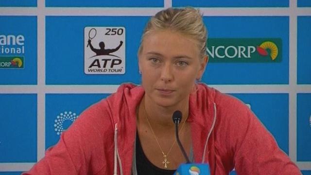Injured Sharapova out of Brisbane as seeds keep struggling - Tennis Injured Sharapova out of Brisbane as seeds keep struggling - Tennis