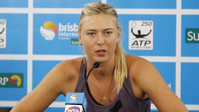 Injured Sharapova out of Brisbane as seeds keep struggling