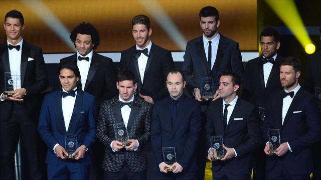 Equipe-type de l'année: Un onze 100% Liga !