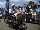 Cinderella man Baker limps out of Australian Open 