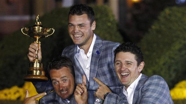 Ryder Cup heroes reunited on home soil