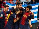 Champions Barca shift attention to transfer market