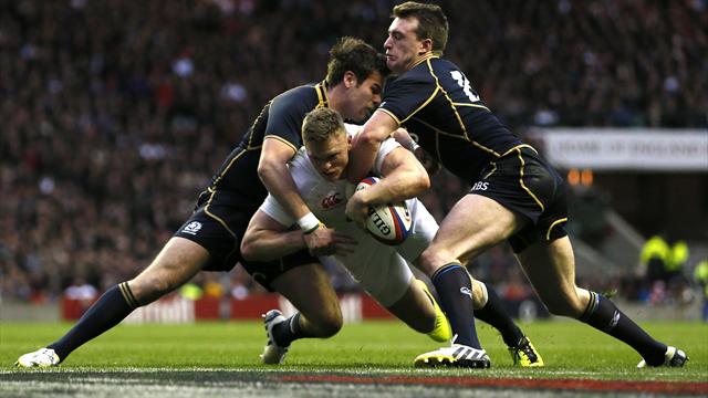 England crush Scotland at Twickenham