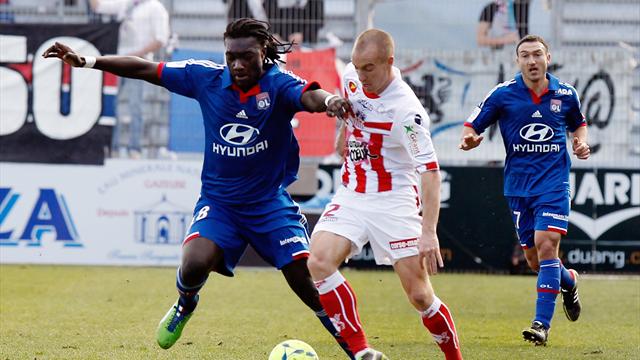 L'OL perd le contact