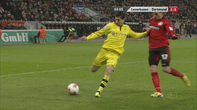 Dortmund survive Leverkusen scare