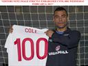 Cole overwhelmed by 100 cap achievement