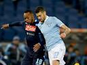 Napoli grab draw with magical volley