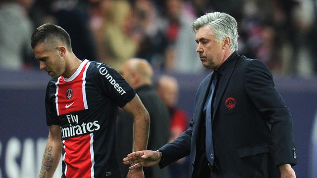 Ménez, vive explication avec Ancelotti et Leonardo