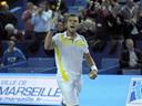 Tsonga saves five match points, Simon upsets Del Potro 