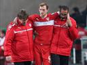 Stuttgart's Niedermeier doubtful for Leverkusen game