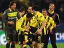 Goetze shines as Dortmund surge into last eight
