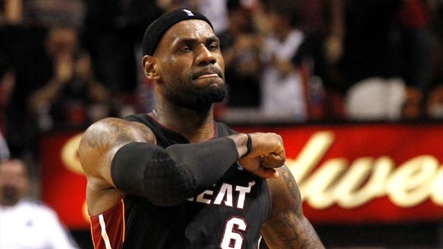 LeBron the hero again for Miami Heat