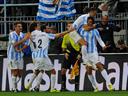 Santa Cruz fires Malaga past 10-man Porto