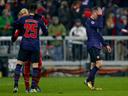 Arsenal edged out by nervy Bayern despite glorious win in Munich