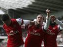 Monreal on target as Arsenal beat Swansea