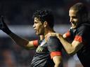 Diego Costa double downs Osasuna